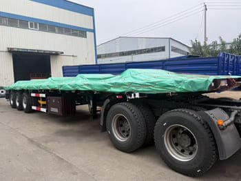 TITAN Semi Truck Flatbed Traile for Sale in Saudi Arabia - نصف مقطورة مسطحة: صورة 4 TITAN Semi Truck Flatbed Traile for Sale in Saudi Arabia - نصف مقطورة مسطحة: صورة 4