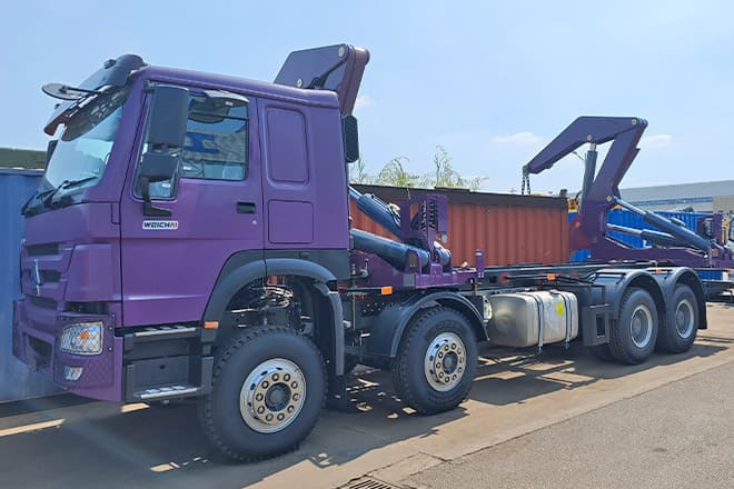XCMG 37 Ton Container Side Lifter Truck for Sale in Kiribati - ناقلة حاويات/ شاحنة حاويات: صورة 1 XCMG 37 Ton Container Side Lifter Truck for Sale in Kiribati - ناقلة حاويات/ شاحنة حاويات: صورة 1