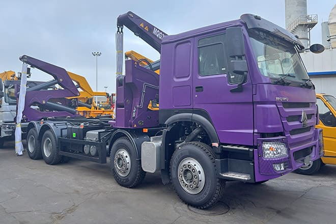 XCMG 37 Ton Container Side Lifter Truck for Sale in Kiribati - ناقلة حاويات/ شاحنة حاويات: صورة 5 XCMG 37 Ton Container Side Lifter Truck for Sale in Kiribati - ناقلة حاويات/ شاحنة حاويات: صورة 5