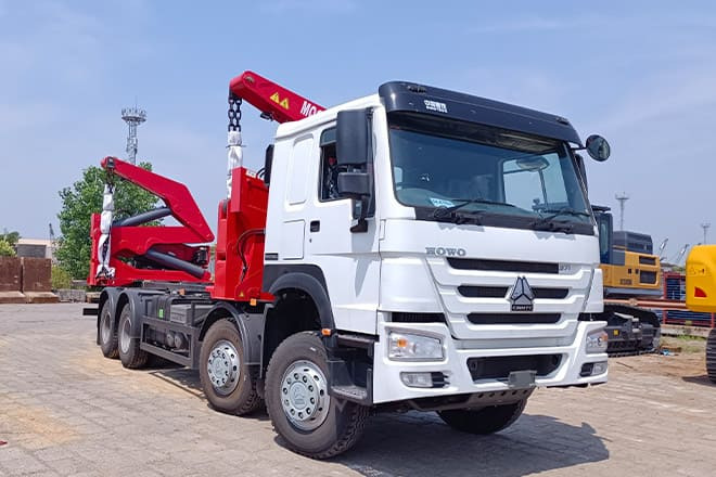 XCMG XCMG Side Loader Truck Container for Sale in Barbados - ناقلة حاويات/ شاحنة حاويات: صورة 1 XCMG XCMG Side Loader Truck Container for Sale in Barbados - ناقلة حاويات/ شاحنة حاويات: صورة 1