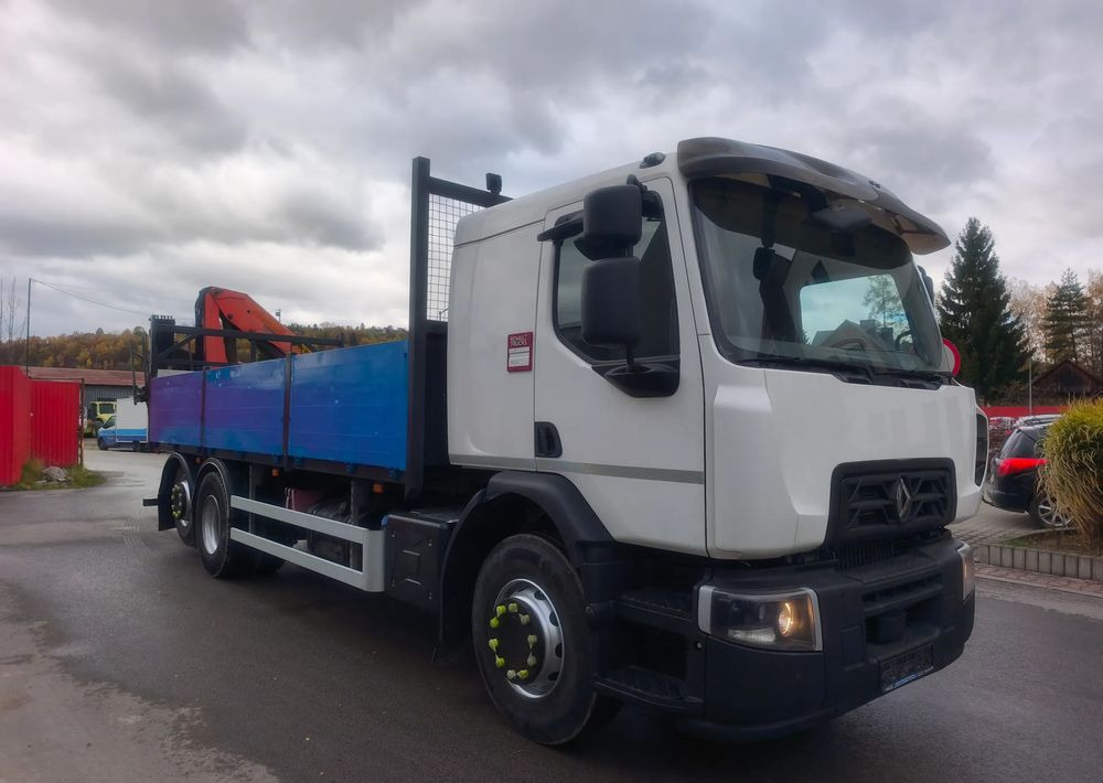 Renault Gama D 26.320 skrzynia hds palfinger PK15500 - شاحنات مسطحة, شاحنة كرين: صورة 2 Renault Gama D 26.320 skrzynia hds palfinger PK15500 - شاحنات مسطحة, شاحنة كرين: صورة 2