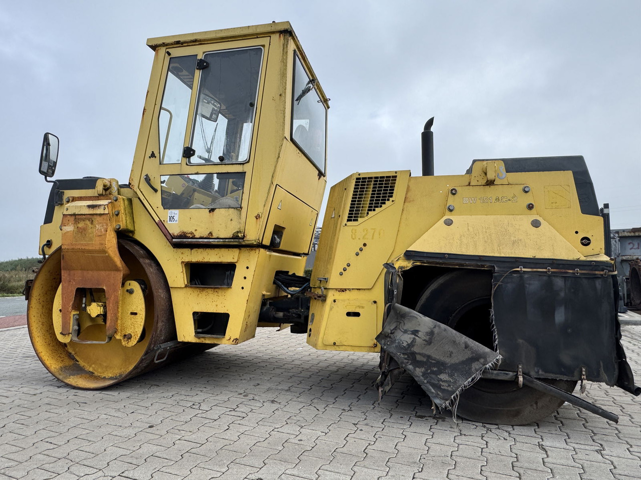 Bomag BW 151 AC-2 - مدحلة المختلطة: صورة 5 Bomag BW 151 AC-2 - مدحلة المختلطة: صورة 5