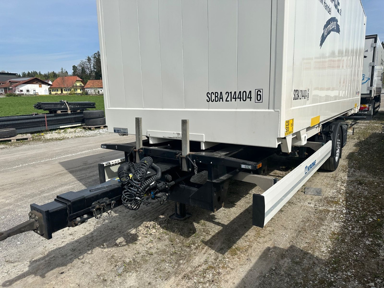 Krone ZE 1 Achs Maxi TÜV neu - ناقل حاوية/ مقطورة بحاوية: صورة 1 Krone ZE 1 Achs Maxi TÜV neu - ناقل حاوية/ مقطورة بحاوية: صورة 1