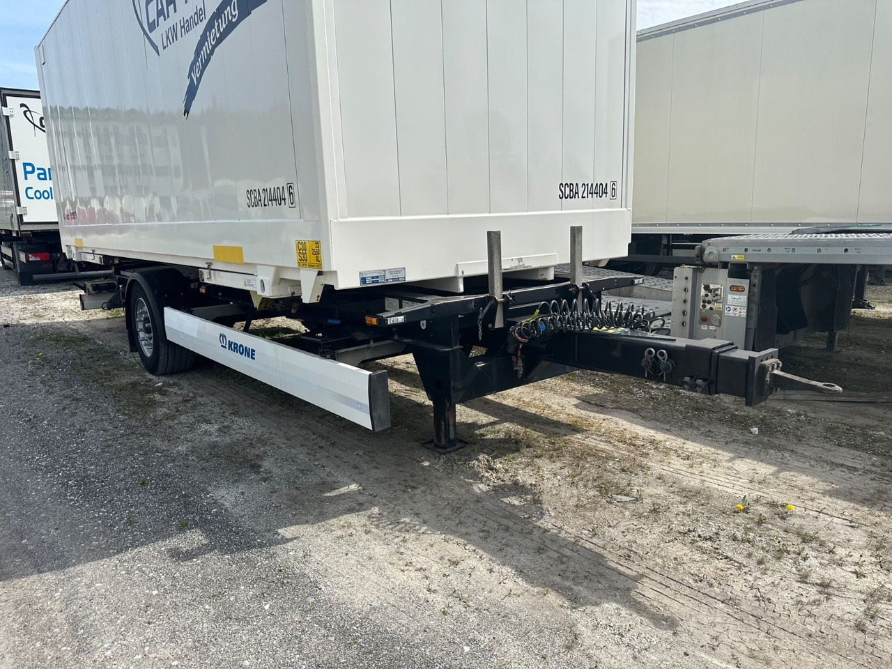 Krone ZE 1 Achs Maxi TÜV neu - ناقل حاوية/ مقطورة بحاوية: صورة 2 Krone ZE 1 Achs Maxi TÜV neu - ناقل حاوية/ مقطورة بحاوية: صورة 2