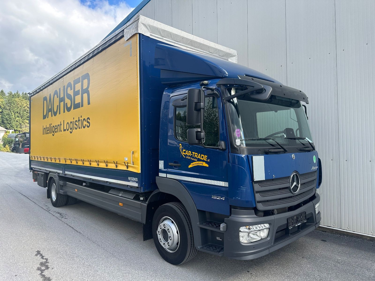Mercedes-Benz Atego 1524 LBW - شاحنة ذات ستائر جانبية: صورة 2 Mercedes-Benz Atego 1524 LBW - شاحنة ذات ستائر جانبية: صورة 2
