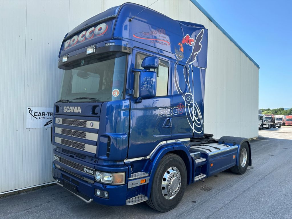 Scania 164 580 Topline Retarder Scania 164 580 Topline Retarder - رأس تريلا: صورة 1 Scania 164 580 Topline Retarder Scania 164 580 Topline Retarder - رأس تريلا: صورة 1