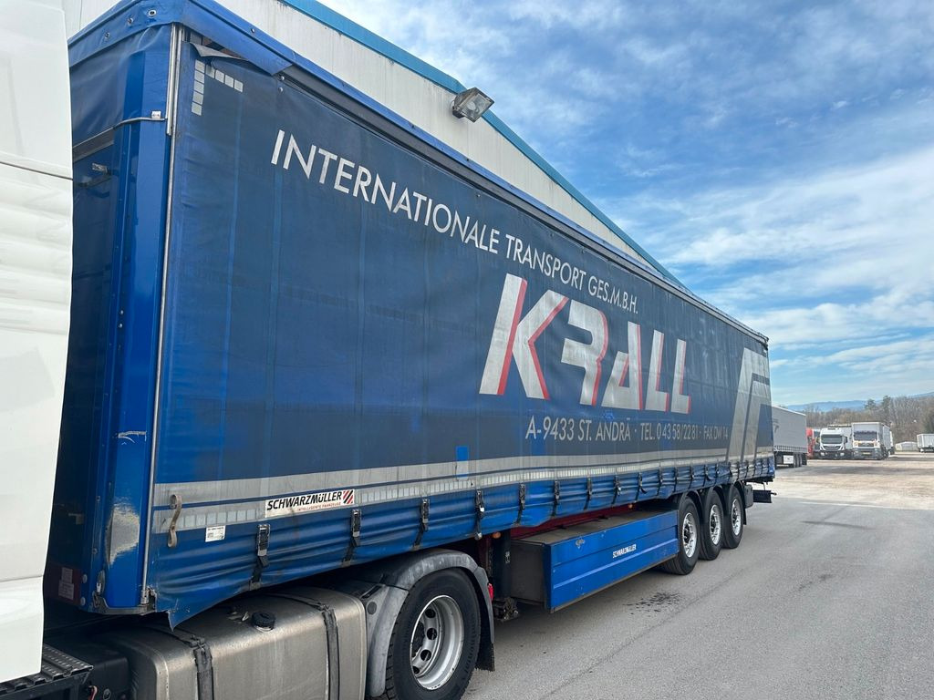 Schwarzmüller Serie-S Bordwand Getreide und XL cert. - نصف مقطورة بستائر جانبية: صورة 1 Schwarzmüller Serie-S Bordwand Getreide und XL cert. - نصف مقطورة بستائر جانبية: صورة 1