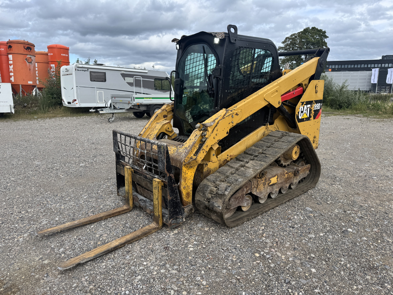 CATERPILLAR 289D Deltaloader - اللودر المجنزر صغير: صورة 1 CATERPILLAR 289D Deltaloader - اللودر المجنزر صغير: صورة 1