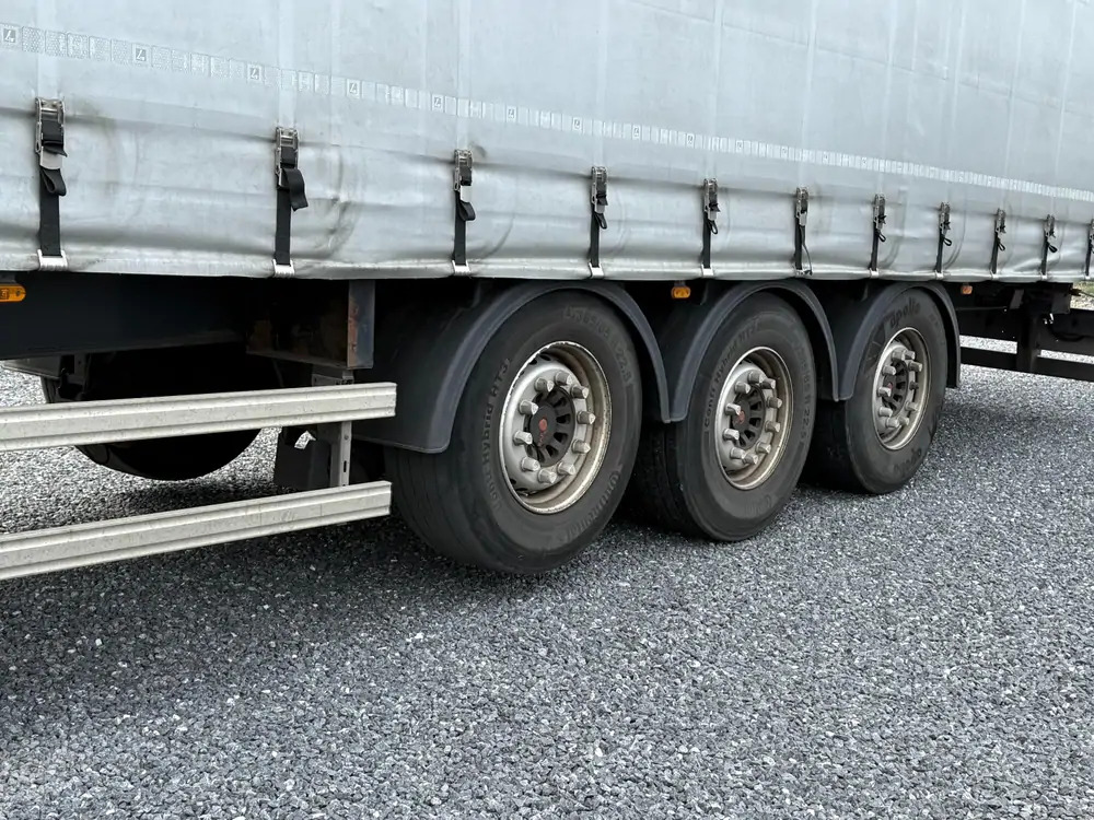 نصف مقطورة بستائر جانبية LeciTrailer Tautliner 3E20 Tautliner 3E20*1er essieu relevable*essieux SAF: صورة 7