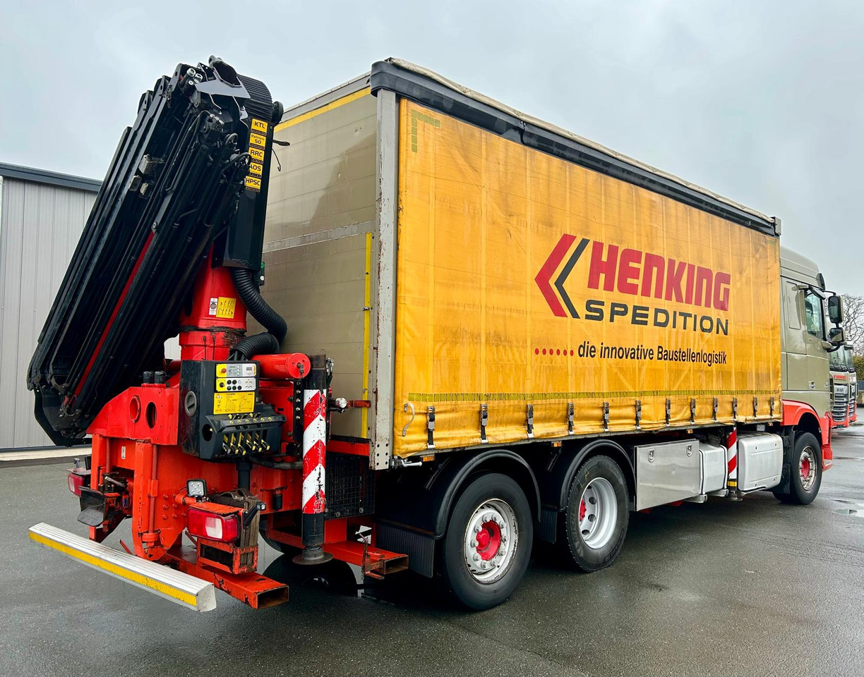 DAF DAF XF 460 FAN + PALFINGER + 16mtr + Lenkachse + EURO 6 - شاحنة ذات ستائر جانبية, شاحنة كرين: صورة 5 DAF DAF XF 460 FAN + PALFINGER + 16mtr + Lenkachse + EURO 6 - شاحنة ذات ستائر جانبية, شاحنة كرين: صورة 5