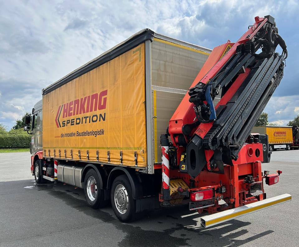 DAF DAF XF 460 FAN + PALFINGER + 16mtr + Lenkachse + EURO 6 - شاحنة ذات ستائر جانبية, شاحنة كرين: صورة 4 DAF DAF XF 460 FAN + PALFINGER + 16mtr + Lenkachse + EURO 6 - شاحنة ذات ستائر جانبية, شاحنة كرين: صورة 4