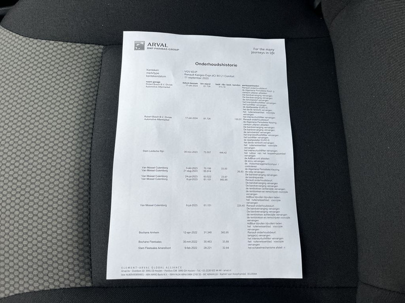 فان المدمجة Renault Kangoo 1.5 dCi E6 Comfort BPM Vrij! Lease €168 p/m, Airco, PDC, Inrichting, Volledig onderhoudshistorie aanwezig: صورة 10 فان المدمجة Renault Kangoo 1.5 dCi E6 Comfort BPM Vrij! Lease €168 p/m, Airco, PDC, Inrichting, Volledig onderhoudshistorie aanwezig: صورة 10