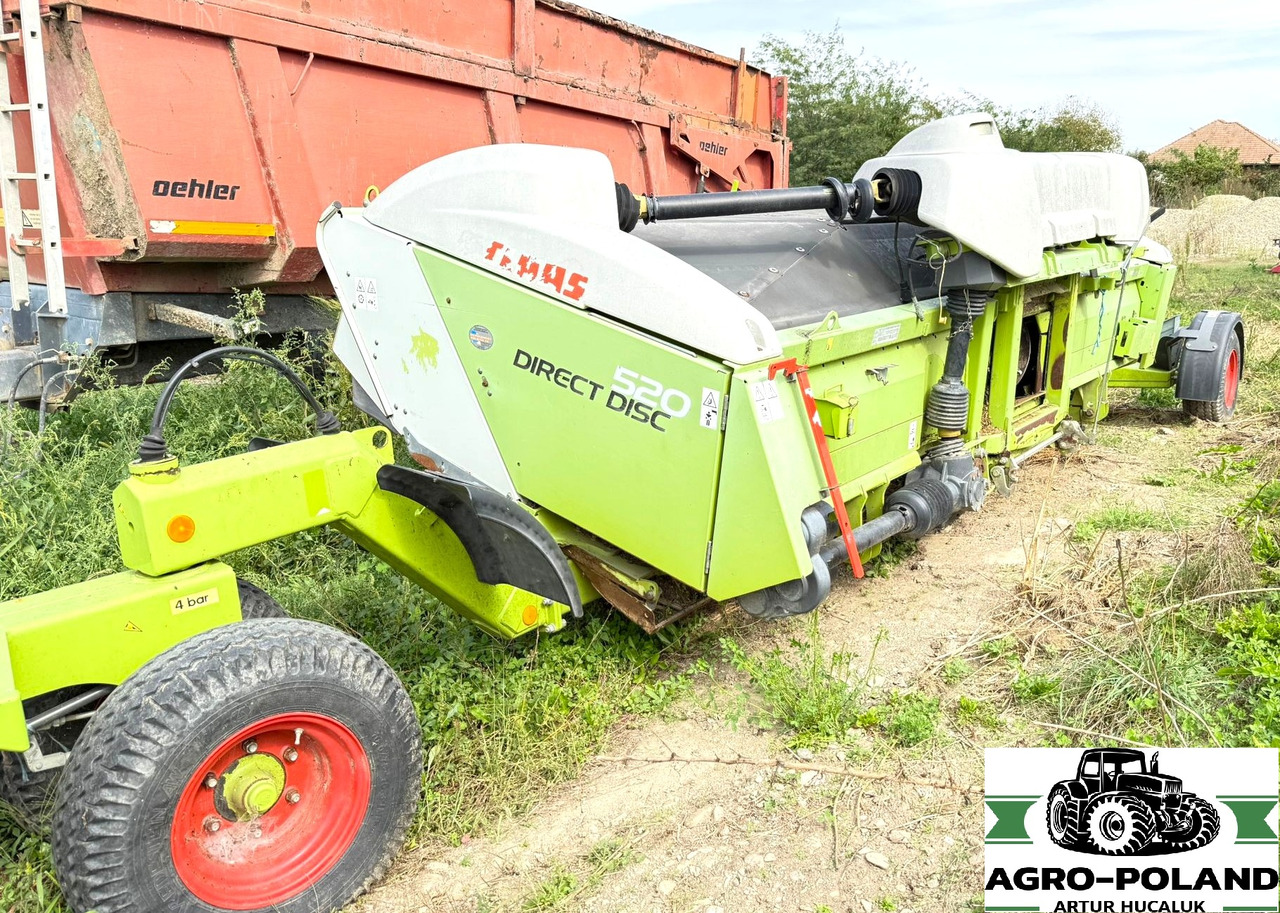 CLAAS DIRECT DISC 520 CENTOUR PRO NT - 2014 rok - حصادة الأعلاف: صورة 1 CLAAS DIRECT DISC 520 CENTOUR PRO NT - 2014 rok - حصادة الأعلاف: صورة 1