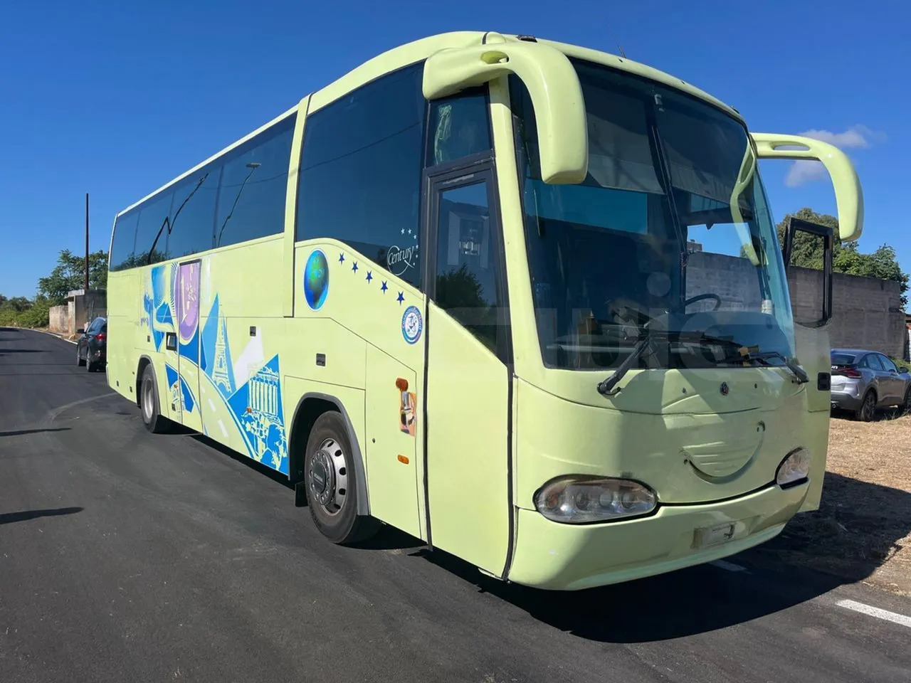 Irizar Scania Century - حافلة نقل لمسافات طويلة: صورة 1 Irizar Scania Century - حافلة نقل لمسافات طويلة: صورة 1