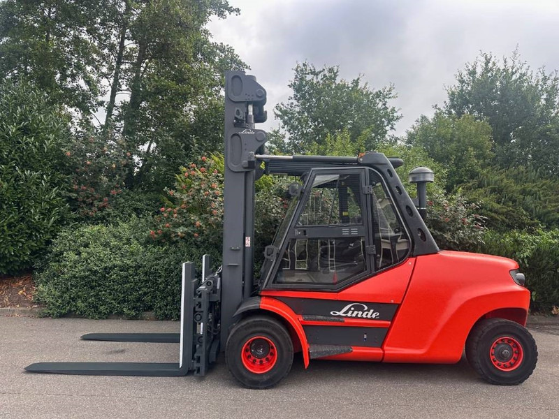 Linde H 80 D-02/1100 - رافعة شوكية ديزل: صورة 1 Linde H 80 D-02/1100 - رافعة شوكية ديزل: صورة 1