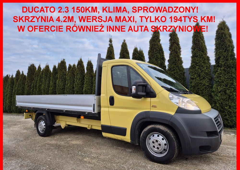 Fiat DUCATO 2.3 MultiJet 150KM - شاحنة توصيل مفتوحة: صورة 1 Fiat DUCATO 2.3 MultiJet 150KM - شاحنة توصيل مفتوحة: صورة 1