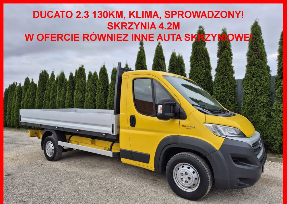 Fiat Ducato 2.3 130KM - شاحنة توصيل مفتوحة: صورة 1 Fiat Ducato 2.3 130KM - شاحنة توصيل مفتوحة: صورة 1