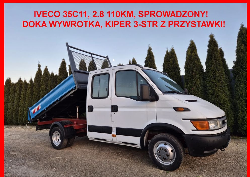 Iveco 35C11 2.8 110KM Zwykła Pompa Brygadówka - قلاب صغير: صورة 1 Iveco 35C11 2.8 110KM Zwykła Pompa Brygadówka - قلاب صغير: صورة 1