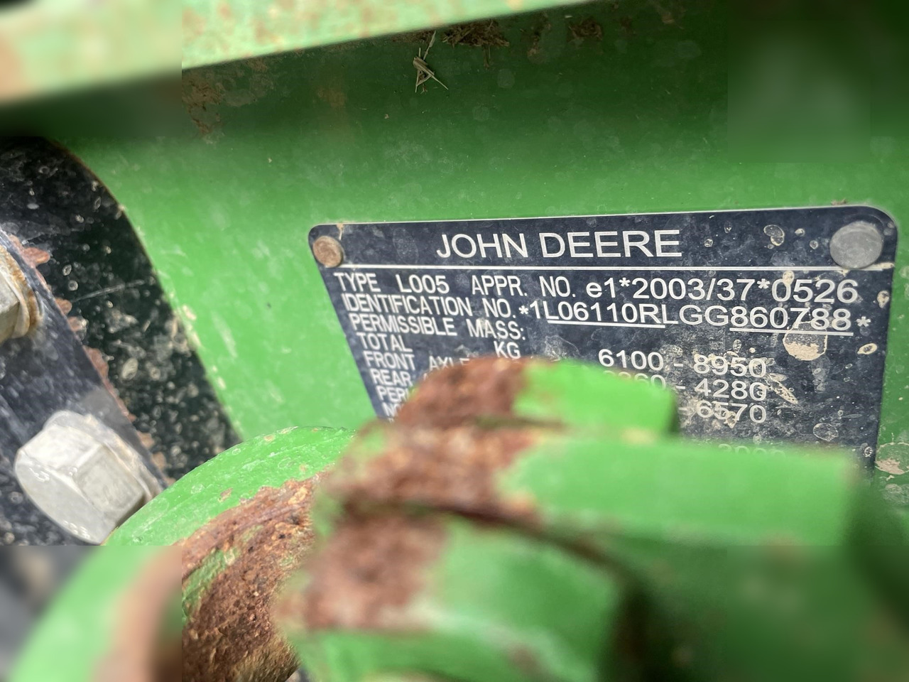2016 JOHN DEERE 6110R - جرار: صورة 2 2016 JOHN DEERE 6110R - جرار: صورة 2