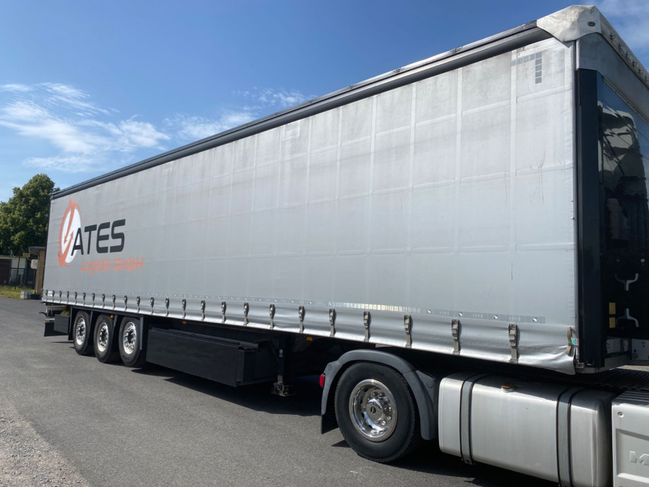 Schmitz Cargobull SCS 24/ Tautliner/Liftachse/Alufelgen/Pal.Kasten - نصف مقطورة بستائر جانبية: صورة 3 Schmitz Cargobull SCS 24/ Tautliner/Liftachse/Alufelgen/Pal.Kasten - نصف مقطورة بستائر جانبية: صورة 3