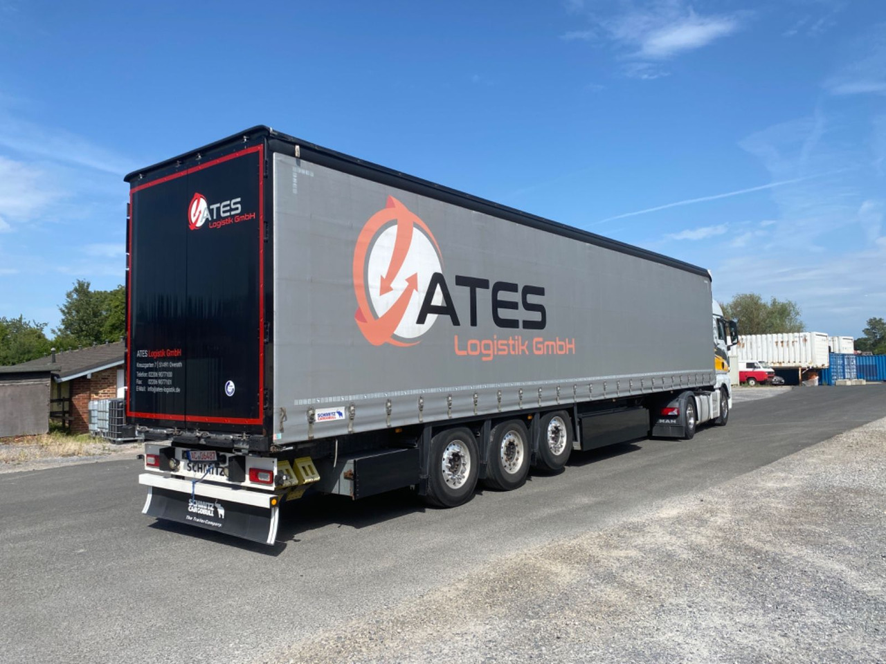 Schmitz Cargobull SCS 24/ Tautliner/Liftachse/Alufelgen/Pal.Kasten - نصف مقطورة بستائر جانبية: صورة 2 Schmitz Cargobull SCS 24/ Tautliner/Liftachse/Alufelgen/Pal.Kasten - نصف مقطورة بستائر جانبية: صورة 2