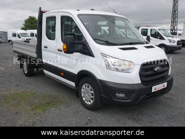 Ford Transit FT 350 L3 VA Pritsche DoKa Klima AHK - شاحنة توصيل مفتوحة: صورة 3 Ford Transit FT 350 L3 VA Pritsche DoKa Klima AHK - شاحنة توصيل مفتوحة: صورة 3