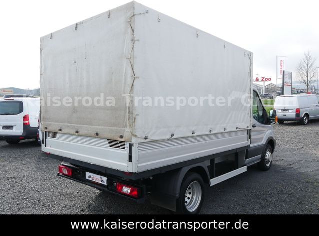Ford Transit FT 470 L2 HA Pritsche + Plane Klima EU6 - شاحنة مغلقة بستائر جانبية: صورة 4 Ford Transit FT 470 L2 HA Pritsche + Plane Klima EU6 - شاحنة مغلقة بستائر جانبية: صورة 4