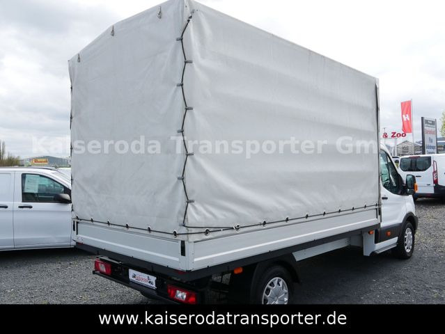 Ford Transit FT350 L3VA Pritsche Plane Hubbühne Klima - شاحنة مغلقة بستائر جانبية: صورة 5 Ford Transit FT350 L3VA Pritsche Plane Hubbühne Klima - شاحنة مغلقة بستائر جانبية: صورة 5
