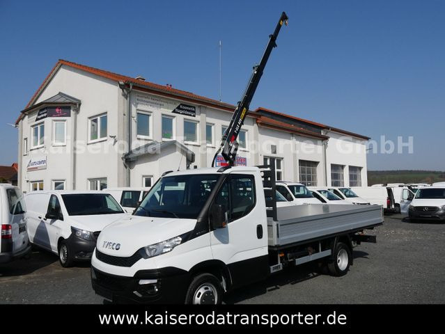 Iveco Daily 40c15 HA Pritsche Kran Hiab 995Kg Klima - شاحنة توصيل مفتوحة: صورة 3 Iveco Daily 40c15 HA Pritsche Kran Hiab 995Kg Klima - شاحنة توصيل مفتوحة: صورة 3