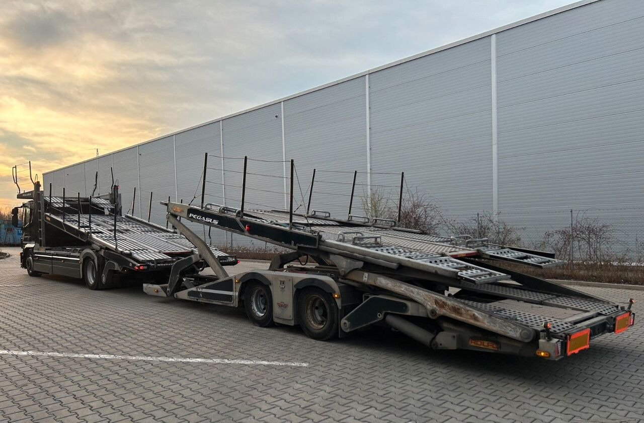 IVECO Stralis 460 + car transporter trailer - شاحنة نقل سيارات شاحنة: صورة 4 IVECO Stralis 460 + car transporter trailer - شاحنة نقل سيارات شاحنة: صورة 4