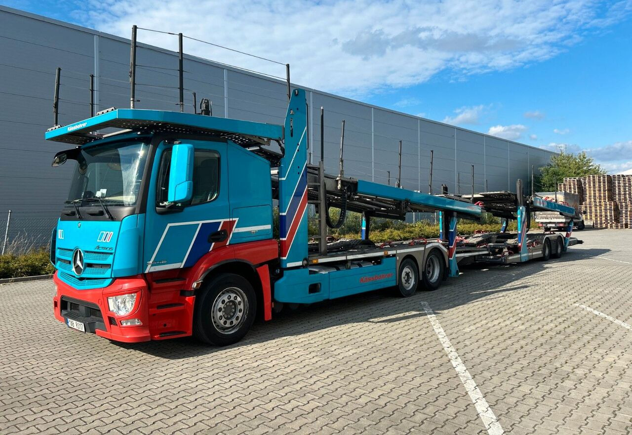 MERCEDES-BENZ Actros Metago Pro+Intago tt VDI OK! - شاحنة نقل سيارات شاحنة: صورة 1 MERCEDES-BENZ Actros Metago Pro+Intago tt VDI OK! - شاحنة نقل سيارات شاحنة: صورة 1