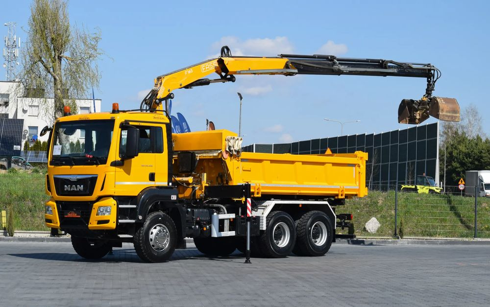 MAN TGS 26.400 / 6x4 / EURO 6 / UDT / HDS FASSI 165 / WYSUW x3 / ROTATOR / CHWYTAK / STEROWANIE RADIOWE / WZMOCNIONA RAMA / WYWROTKA / HYDROBURTA / AUTOMAT / 2017 / NOWE OPONY - 100% / NISKI PRZEBIEG - آلات أخرى: صورة 1 MAN TGS 26.400 / 6x4 / EURO 6 / UDT / HDS FASSI 165 / WYSUW x3 / ROTATOR / CHWYTAK / STEROWANIE RADIOWE / WZMOCNIONA RAMA / WYWROTKA / HYDROBURTA / AUTOMAT / 2017 / NOWE OPONY - 100% / NISKI PRZEBIEG - آلات أخرى: صورة 1