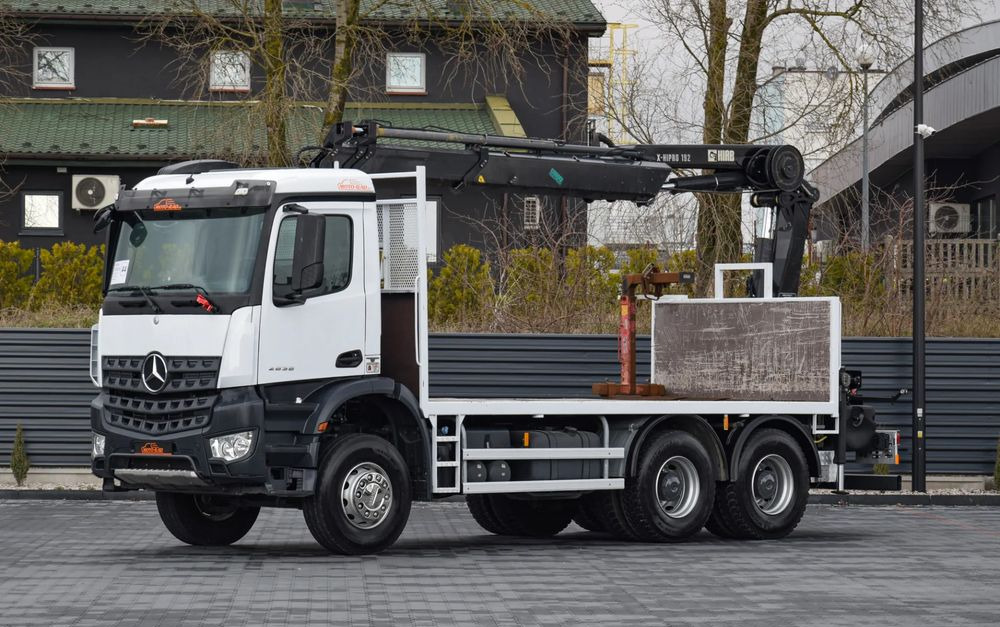 Mercedes-Benz AROCS 2636 / 6x4 / HIAB X-HIPRO 192 E-3 / WYSUW x3 / ROTATOR / STEROWANIE RADIOWE / UDT / PODPORY HYDRAULICZNE / AUTOMAT / KAMERA COFANIA / NISKI PRZEBIEG / SPROWADZONY - آلات أخرى: صورة 1 Mercedes-Benz AROCS 2636 / 6x4 / HIAB X-HIPRO 192 E-3 / WYSUW x3 / ROTATOR / STEROWANIE RADIOWE / UDT / PODPORY HYDRAULICZNE / AUTOMAT / KAMERA COFANIA / NISKI PRZEBIEG / SPROWADZONY - آلات أخرى: صورة 1