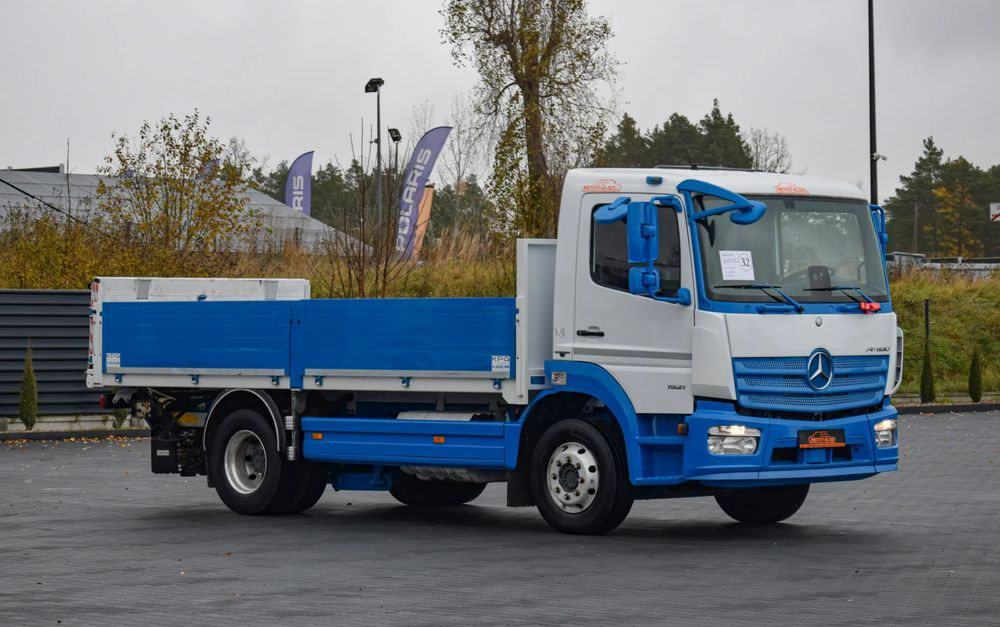 Mercedes-Benz ATEGO 1521 / EURO 6 / SKRZYNIA 5 M / WINDA ANTEO / PODUSZKI NA TYLNEJ OSI / KLIMA / TEMPOMAT / ALUFELGI / SERWISOWANY / SPROWADZONY - شاحنات مسطحة: صورة 3 Mercedes-Benz ATEGO 1521 / EURO 6 / SKRZYNIA 5 M / WINDA ANTEO / PODUSZKI NA TYLNEJ OSI / KLIMA / TEMPOMAT / ALUFELGI / SERWISOWANY / SPROWADZONY - شاحنات مسطحة: صورة 3