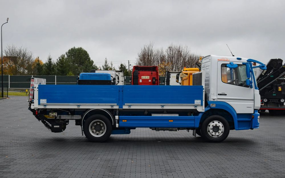 Mercedes-Benz ATEGO 1521 / EURO 6 / SKRZYNIA 5 M / WINDA ANTEO / PODUSZKI NA TYLNEJ OSI / KLIMA / TEMPOMAT / ALUFELGI / SERWISOWANY / SPROWADZONY - شاحنات مسطحة: صورة 4 Mercedes-Benz ATEGO 1521 / EURO 6 / SKRZYNIA 5 M / WINDA ANTEO / PODUSZKI NA TYLNEJ OSI / KLIMA / TEMPOMAT / ALUFELGI / SERWISOWANY / SPROWADZONY - شاحنات مسطحة: صورة 4
