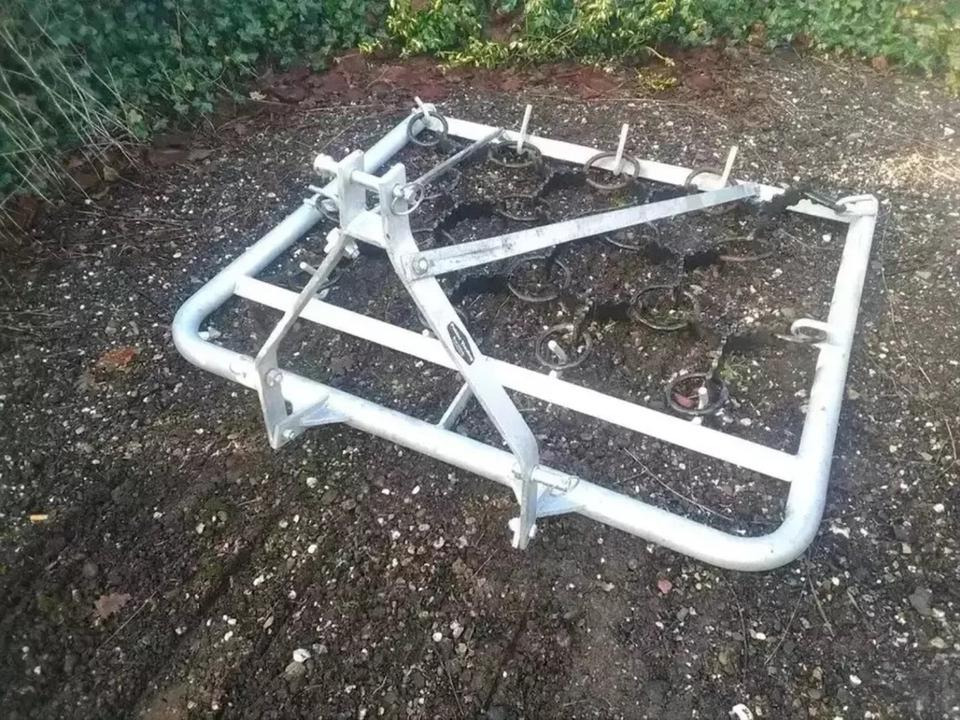 Weidenharken 144-175-205 cm für Kleintraktor - مسفلة ذات جنزير: صورة 2 Weidenharken 144-175-205 cm für Kleintraktor - مسفلة ذات جنزير: صورة 2