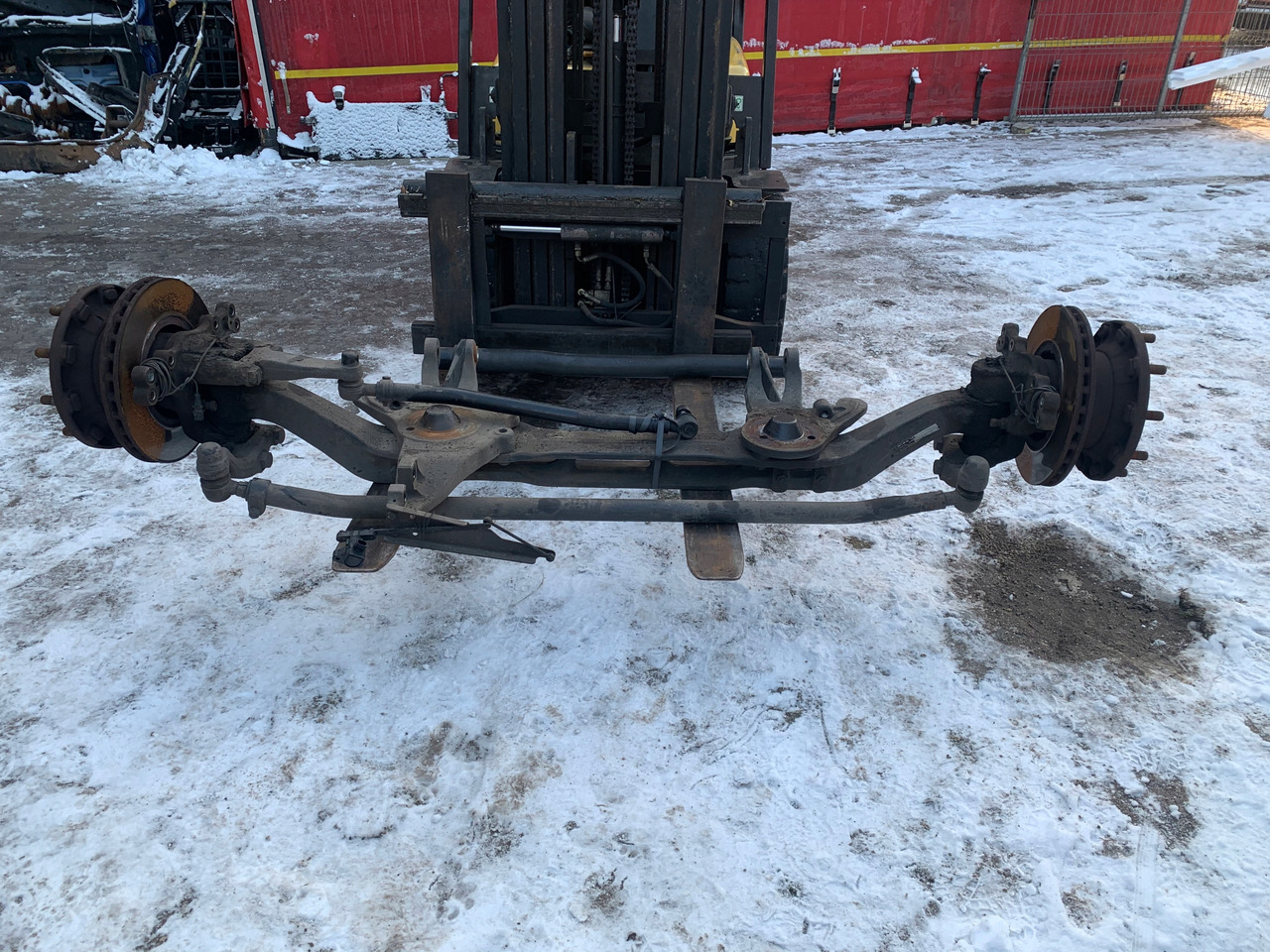 OŚ PRZEDNIA MERCEDES ACTROS MP4 ANTOS F-8.0/C22.5 - لمحور الأمامي - شاحنة: صورة 1 OŚ PRZEDNIA MERCEDES ACTROS MP4 ANTOS F-8.0/C22.5 - لمحور الأمامي - شاحنة: صورة 1