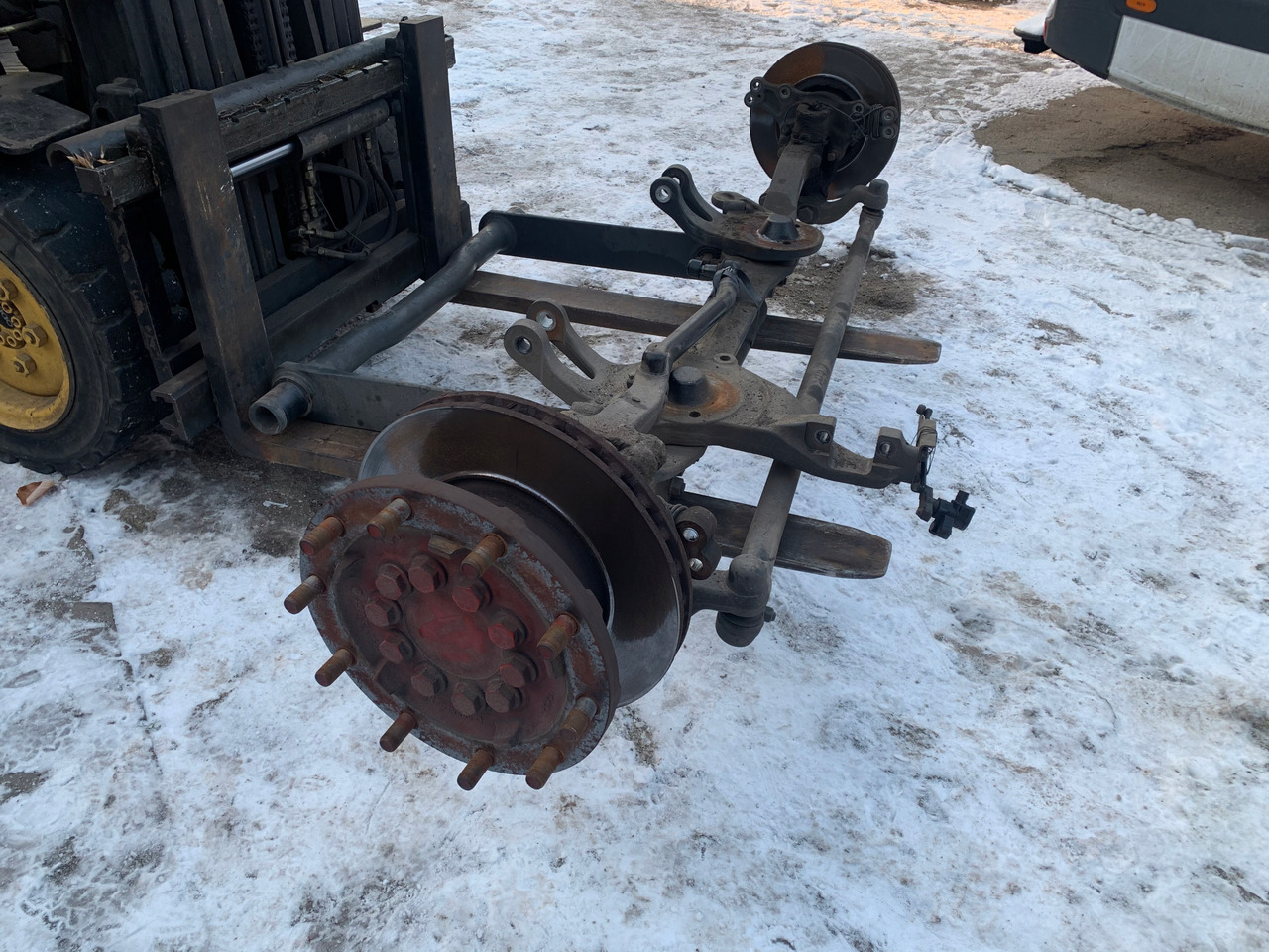 OŚ PRZEDNIA MERCEDES ACTROS MP4 ANTOS F-8.0/C22.5 - لمحور الأمامي - شاحنة: صورة 4 OŚ PRZEDNIA MERCEDES ACTROS MP4 ANTOS F-8.0/C22.5 - لمحور الأمامي - شاحنة: صورة 4