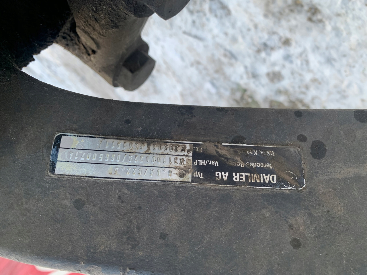 OŚ PRZEDNIA MERCEDES ACTROS MP4 ANTOS F-8.0/C22.5 - لمحور الأمامي - شاحنة: صورة 2 OŚ PRZEDNIA MERCEDES ACTROS MP4 ANTOS F-8.0/C22.5 - لمحور الأمامي - شاحنة: صورة 2