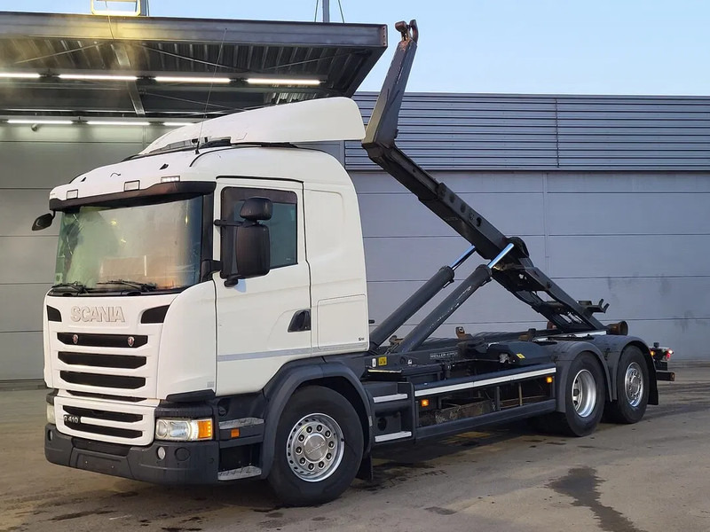Scania G410 - شاحنة برافعة خطافية: صورة 1 Scania G410 - شاحنة برافعة خطافية: صورة 1