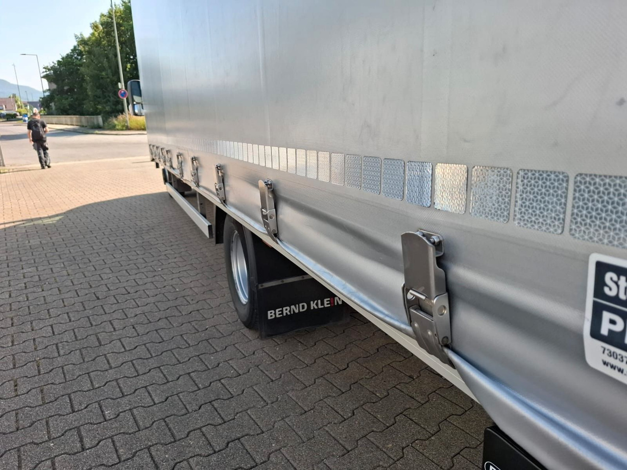 شاحنة مغلقة بستائر جانبية Iveco 72-210P/A8,Luft,HiMatic,LBW,Schiebepl.,: صورة 7