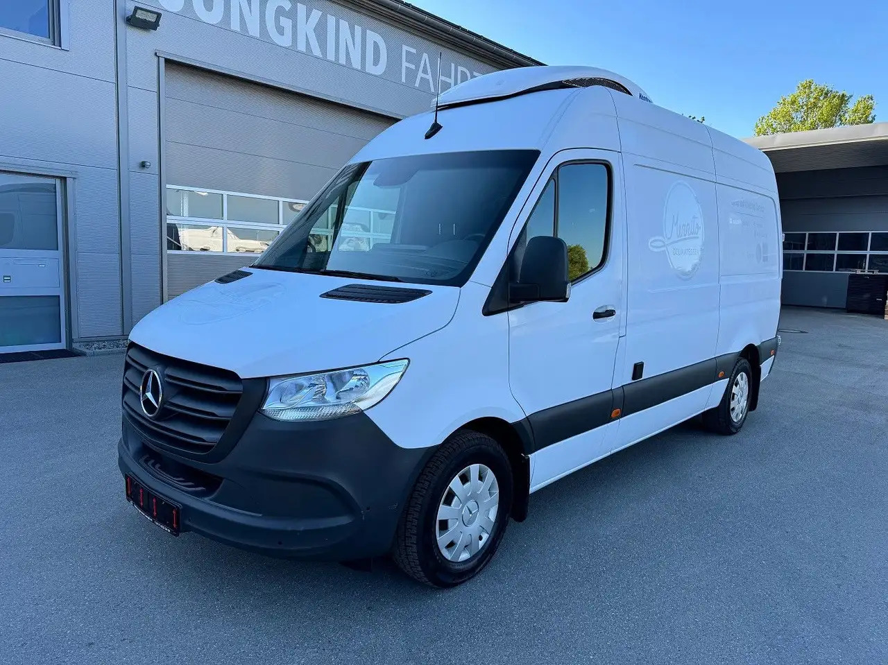 Mercedes-Benz Sprinter 316 CDI Lang Hoch Frischdienst Kerstner - شاحنة توصيل مبردة: صورة 1 Mercedes-Benz Sprinter 316 CDI Lang Hoch Frischdienst Kerstner - شاحنة توصيل مبردة: صورة 1