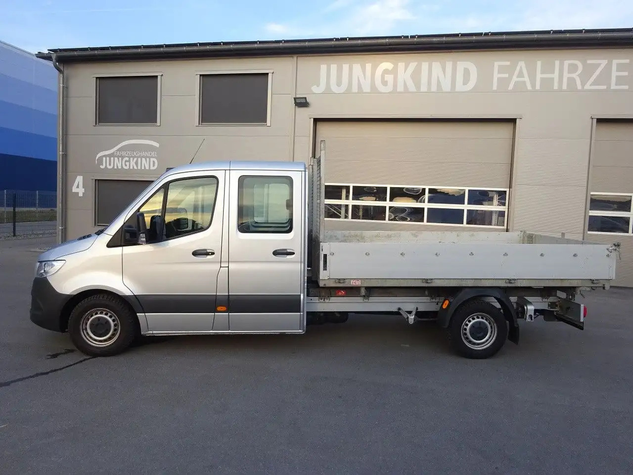 Mercedes-Benz Sprinter 319 CDI DoKa Maxi Kipper AHK 2,8t - قلاب صغير, الشاحنات الصغيرة كابينة مزدوجة: صورة 1 Mercedes-Benz Sprinter 319 CDI DoKa Maxi Kipper AHK 2,8t - قلاب صغير, الشاحنات الصغيرة كابينة مزدوجة: صورة 1
