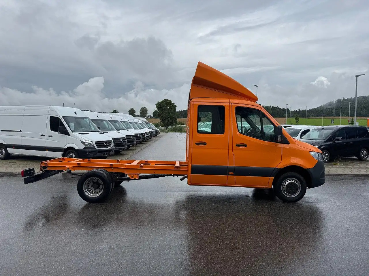 Mercedes-Benz Sprinter 519 CDI Maxi Lang Doka AHK - شاحنة جرار صغيرة, الشاحنات الصغيرة كابينة مزدوجة: صورة 4 Mercedes-Benz Sprinter 519 CDI Maxi Lang Doka AHK - شاحنة جرار صغيرة, الشاحنات الصغيرة كابينة مزدوجة: صورة 4
