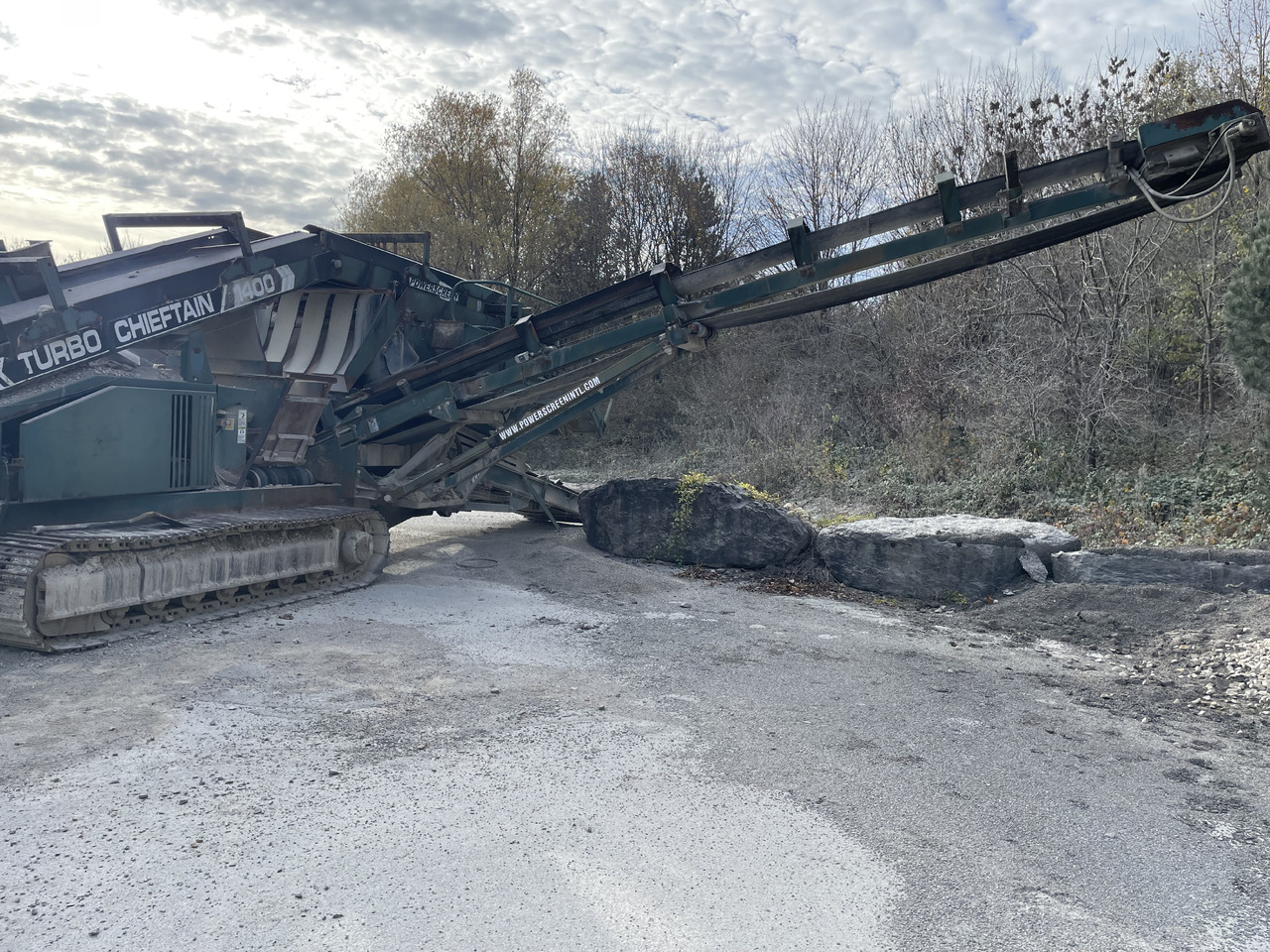 Powerscreen Cheftein 1400 - آلة فرز: صورة 4 Powerscreen Cheftein 1400 - آلة فرز: صورة 4