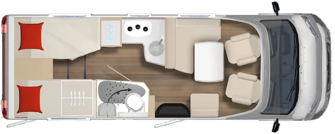 Bürstner B66 TD 690 G B 66 TD 690 Voll ausgestattet - موتر هوم شبه متكامل: صورة 2 Bürstner B66 TD 690 G B 66 TD 690 Voll ausgestattet - موتر هوم شبه متكامل: صورة 2