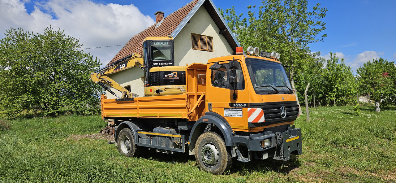 MERCEDES-BENZ 1824 ACTROS SK 4x4 - شاحنة قلاب: صورة 3 MERCEDES-BENZ 1824 ACTROS SK 4x4 - شاحنة قلاب: صورة 3