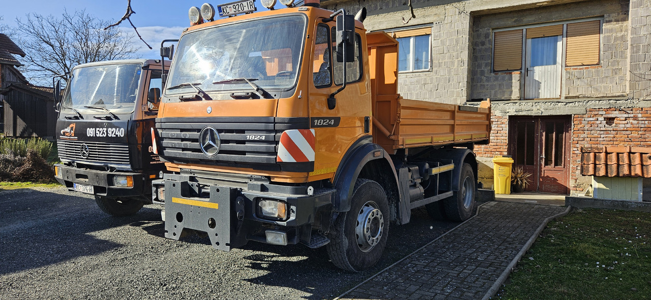 MERCEDES-BENZ 1824 ACTROS SK 4x4 - شاحنة قلاب: صورة 2 MERCEDES-BENZ 1824 ACTROS SK 4x4 - شاحنة قلاب: صورة 2