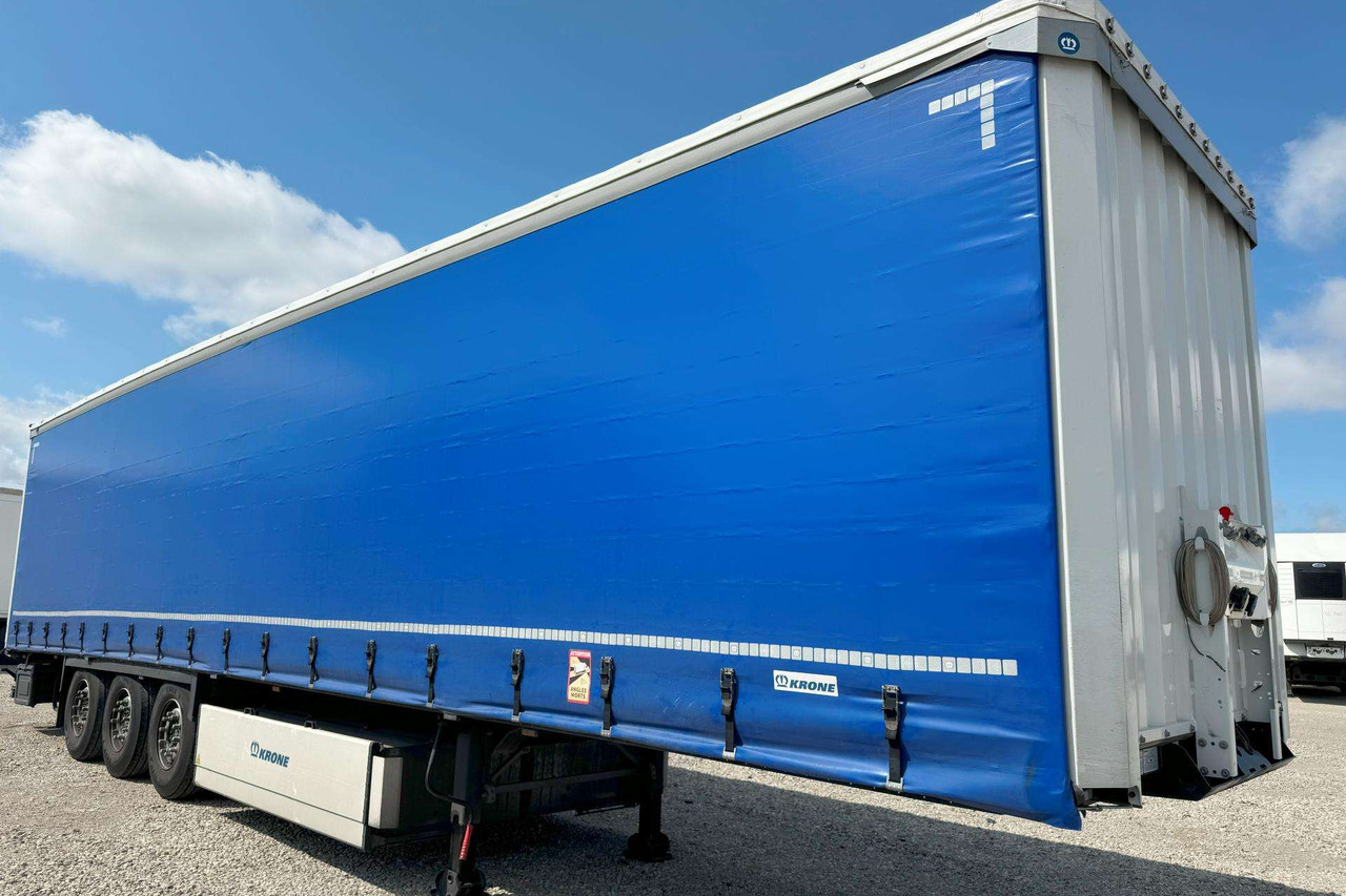 Krone SD - نصف مقطورة بستائر جانبية: صورة 2 Krone SD - نصف مقطورة بستائر جانبية: صورة 2