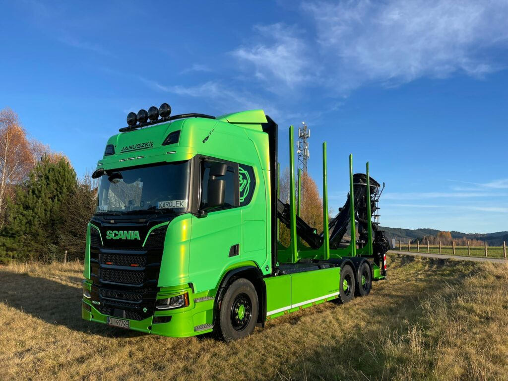 SCANIA 650 „BANDZIOR” - شاحنة قطع الأشجار, شاحنة كرين: صورة 2 SCANIA 650 „BANDZIOR” - شاحنة قطع الأشجار, شاحنة كرين: صورة 2